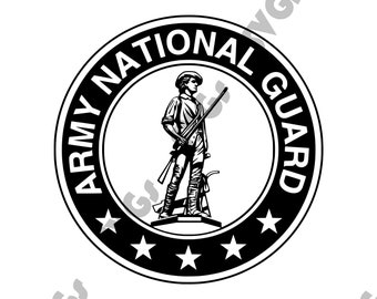 US Army National Guard Military Logo | svg, jpg, png Crafting Images