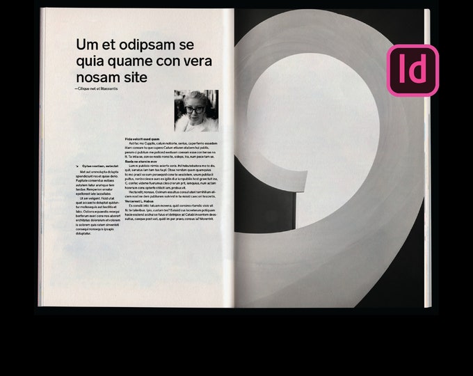 Simple Ads Indesign Minimal Modern Brochure Template | Adobe Indesign | 5.5