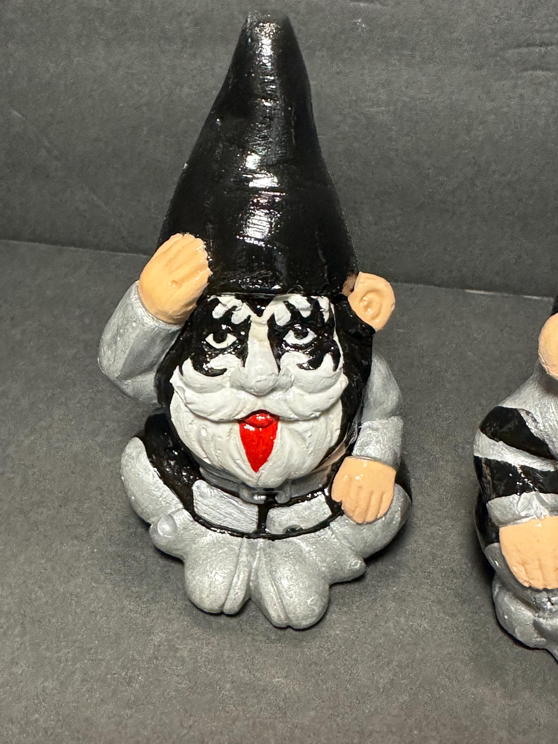 Mini KISS Garden Gnome Set - Etsy Denmark