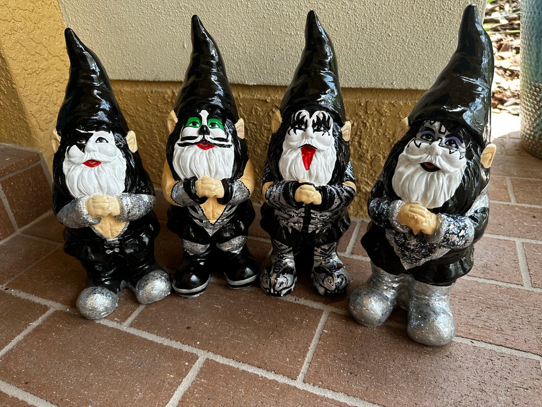 KISS Garden Gnomes - Etsy