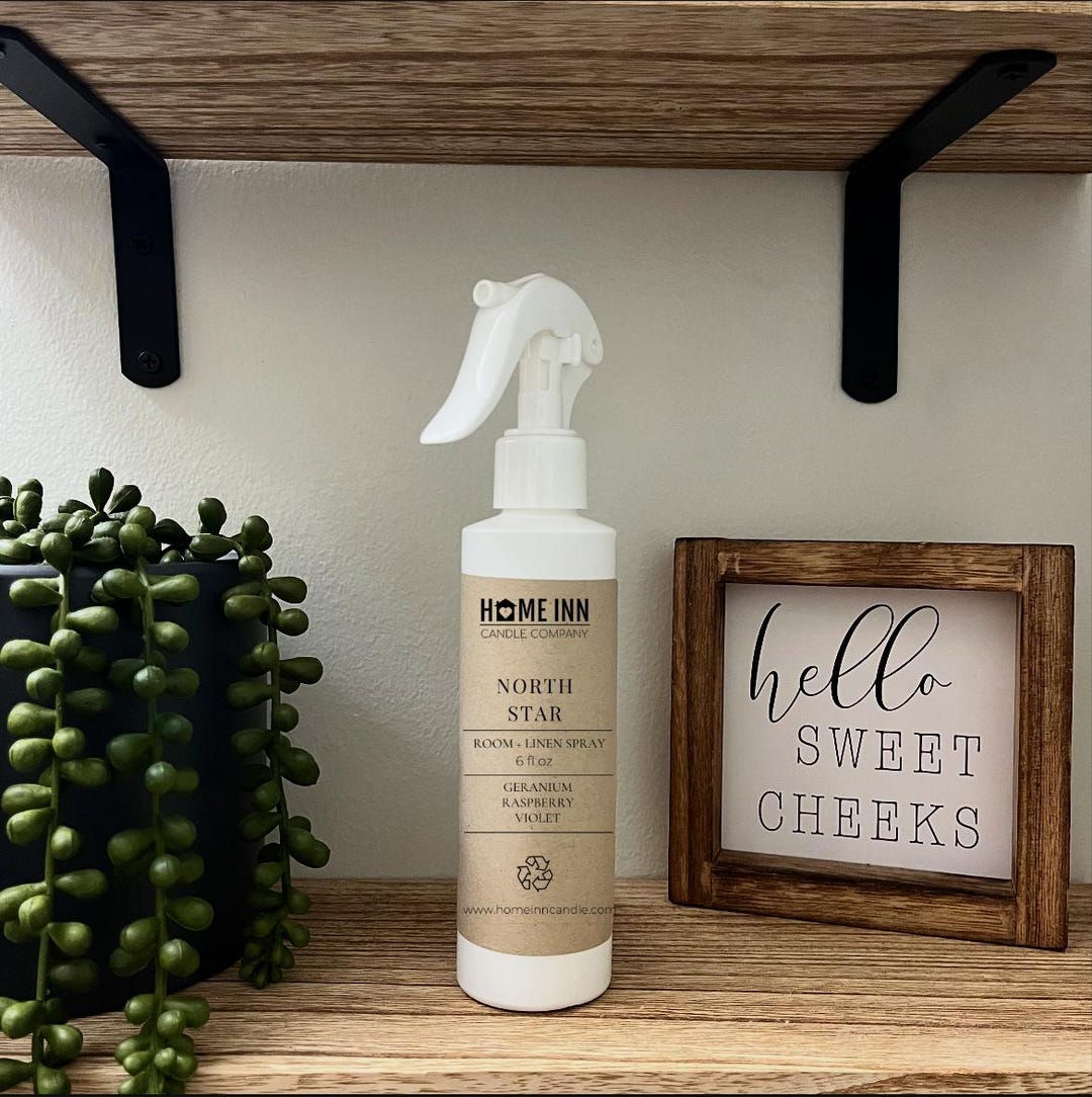 North Star Room and Linen Spray, Geranium, Raspberry, Violet, 6oz - Etsy