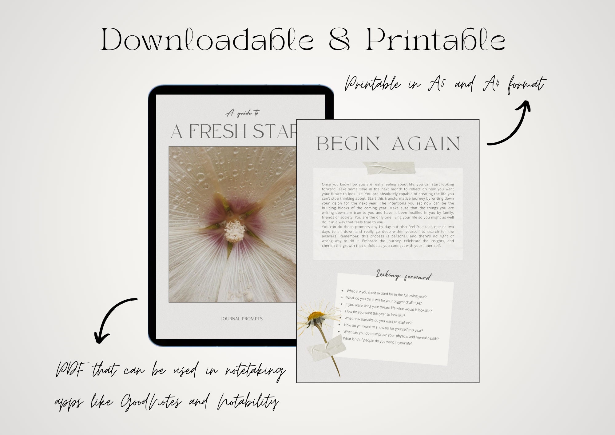 Your Guide to a Fresh Start Workbook - Etsy