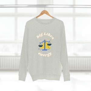 60s PRINT SWEAT 半袖 スウェット 星座 LIBRA GRAY L