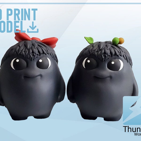 Kena Bridge of Spirits Rot Characters - 3D Printable Statue - Thunder Workshop
