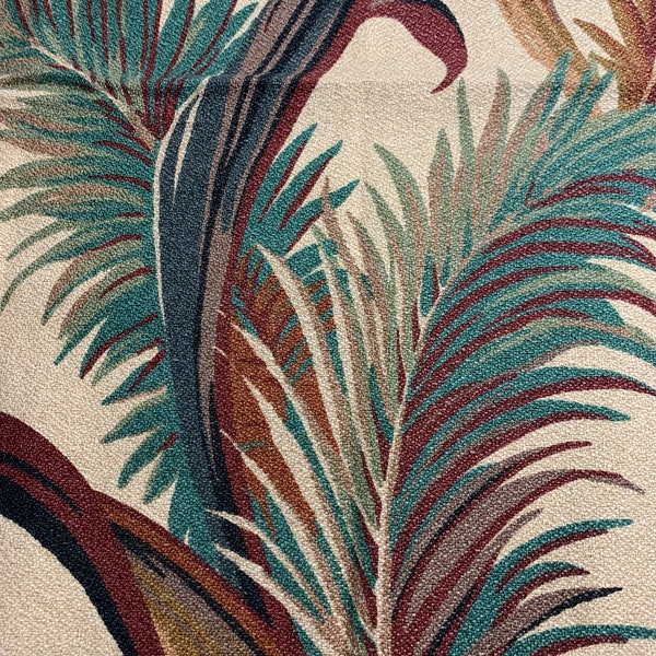 Hollywood Plumes - Wicker retired XL designer fabric sample