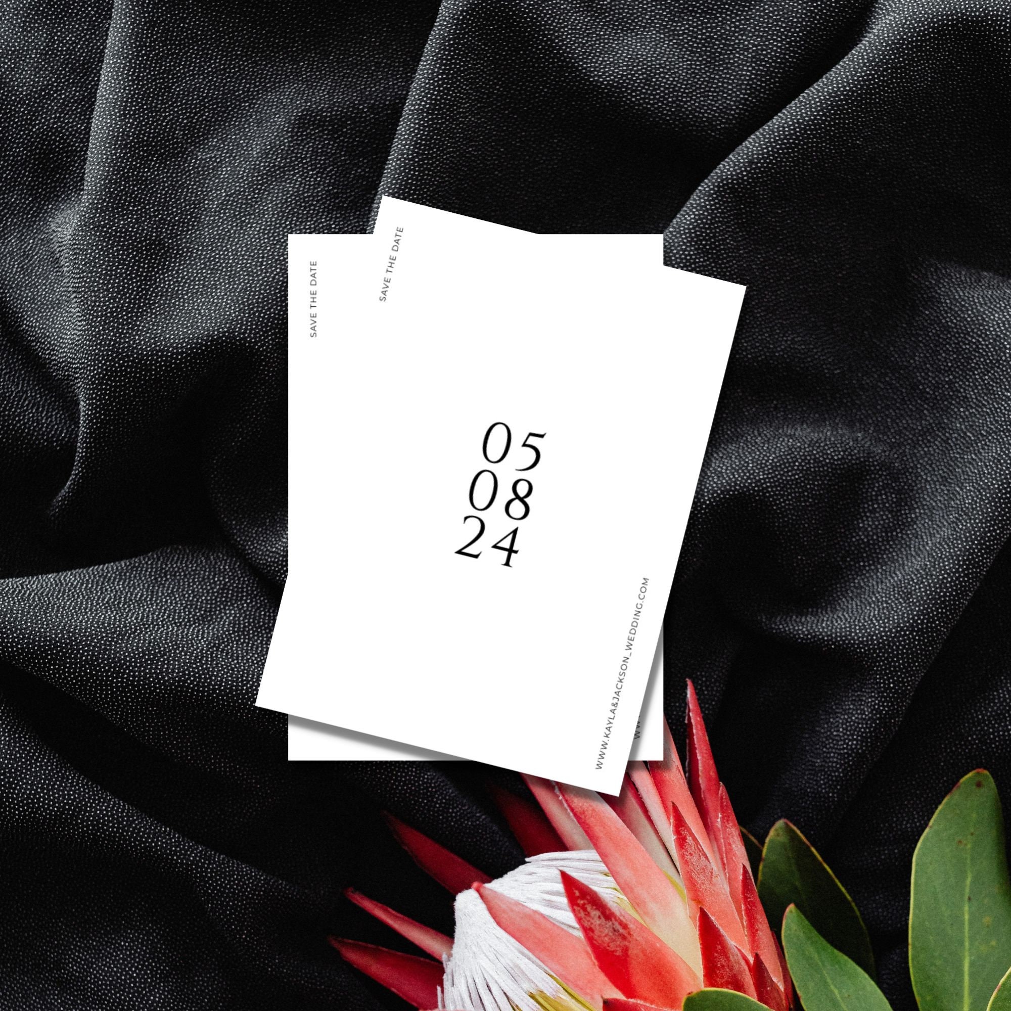 Save the Date, INSTANT DOWNLOAD, Minimalist Invitation, Digital