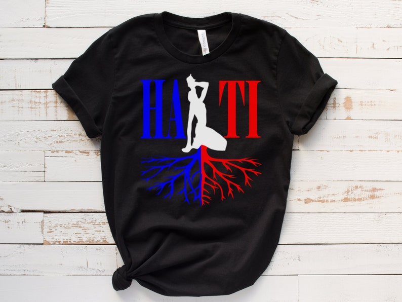 Haitian Pride Shirt, Neg Mawon Roots Tee image 1