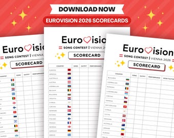 Resultados de Eurovisión 2026 / Semifinales y Gran Final / Juego de fiesta del Festival de Eurovisión / Descarga digital