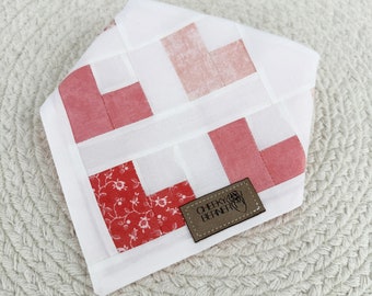 Patchwork coeurs vintage