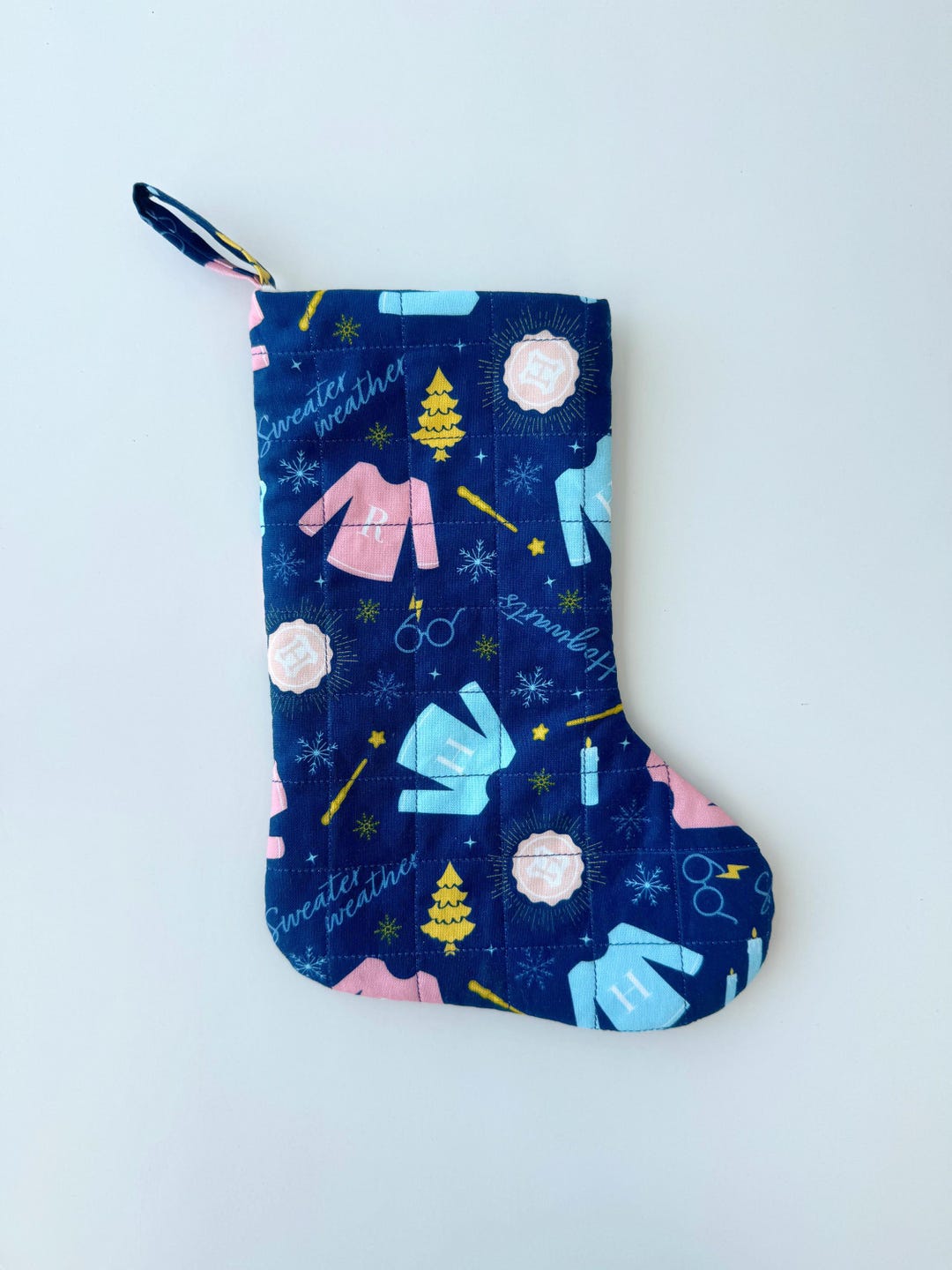 Weather Stocking HP Swater Weather Mini Stocking (blue) - Etsy
