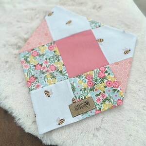 Vibrant Floral Bee Patchwork