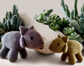 Amigurumi Dinosaur Crochet Pattern - PDF Download