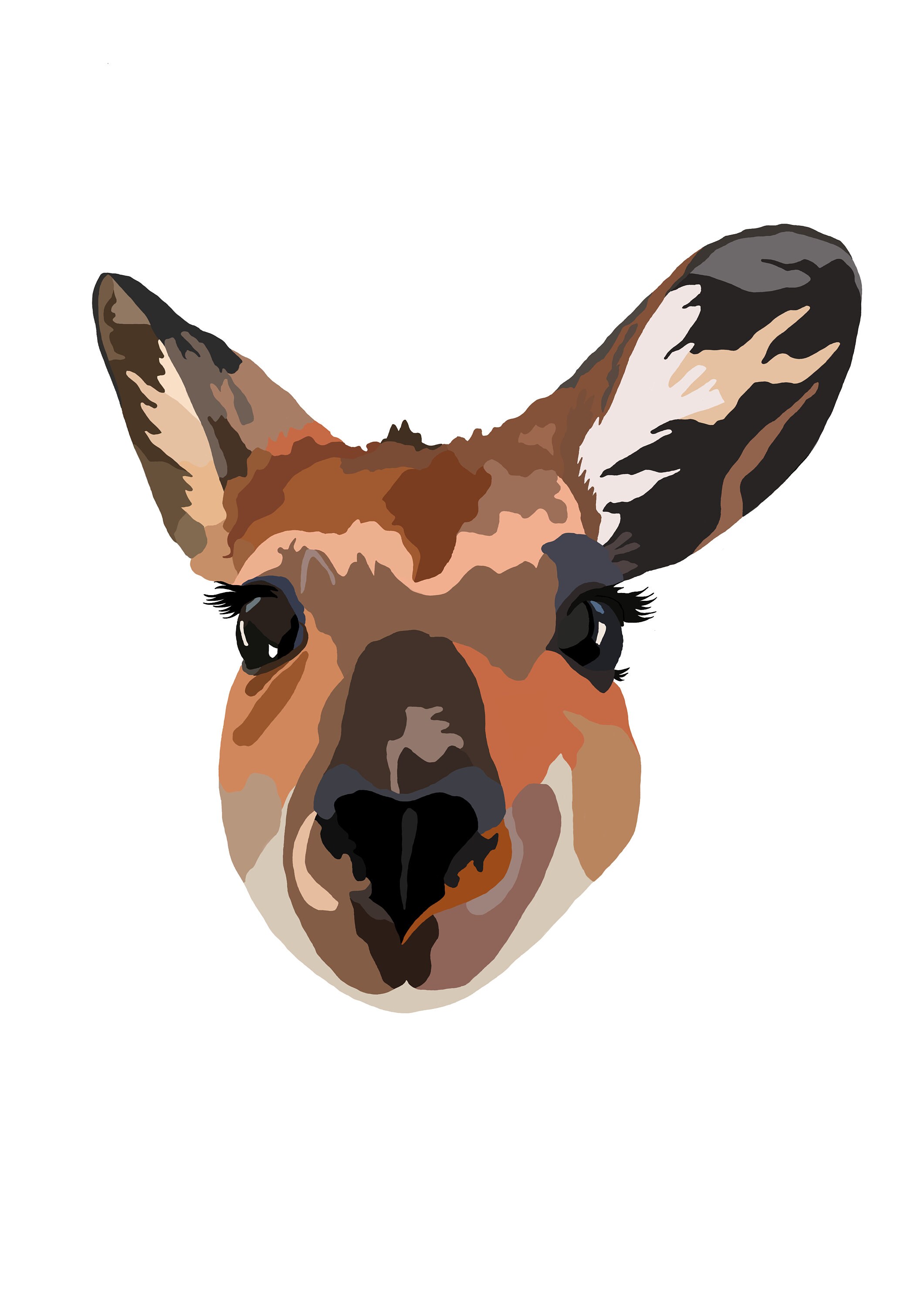 Australian Kangaroo Joey Poster Print Aussie Wall Art Top Sellers - Etsy