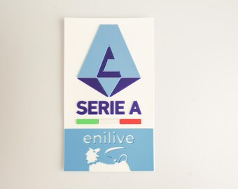 Iron On Original patch STILSCREEN OFFICIAL Serie A ENILIVE 2024/2025