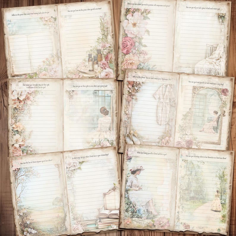 plenty of room for writing on your spiritual wellness journey