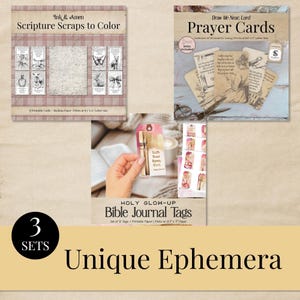 Recortes de las Escrituras Cristianas: Efímeras / Diario Devocional (Descarga Digital) imagen 4