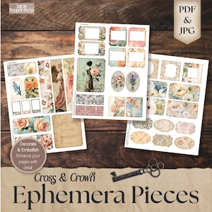 small ephemera in unique prints and styles