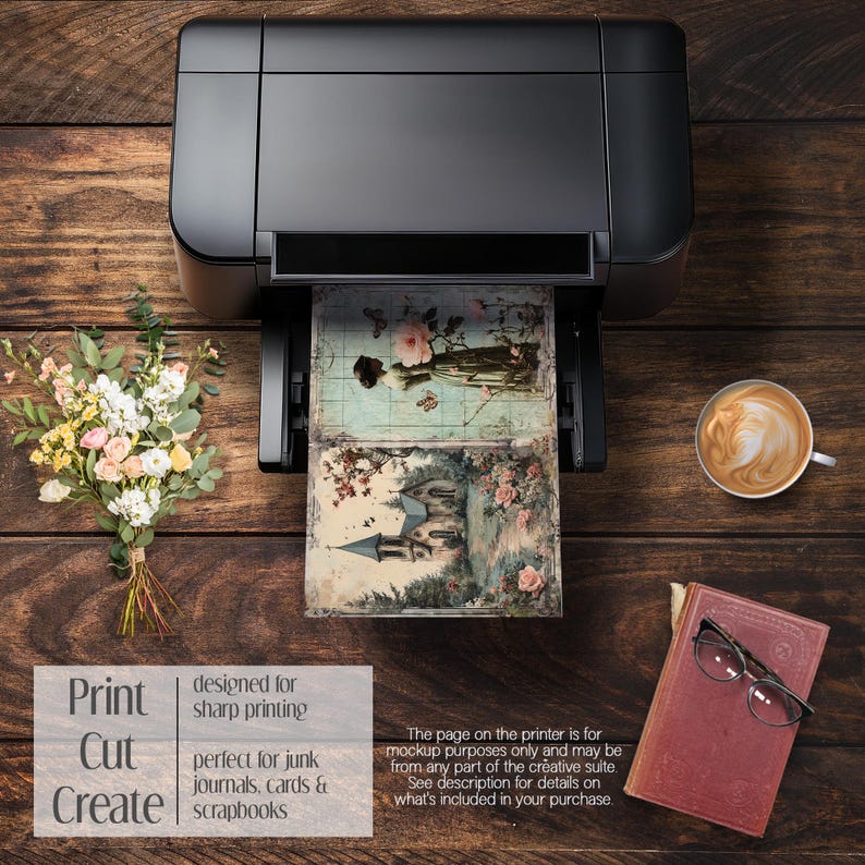 print cut and create designed for sharp printing with high resolution 300 dpi images