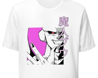 Unisex Evil Buu & Calligraphy T-shirt