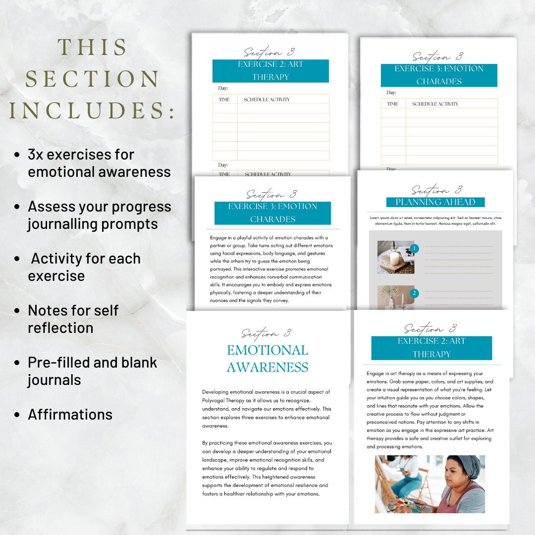 Digital ADHD Therapy Workbook| Executive Function Planner| Adult ADHD ...