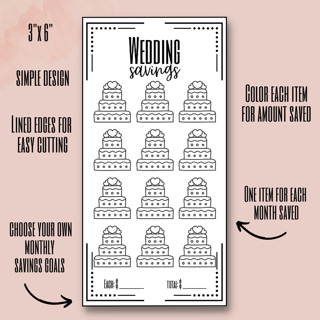 Savings Challenge Printable Budget Binder Printables - Etsy