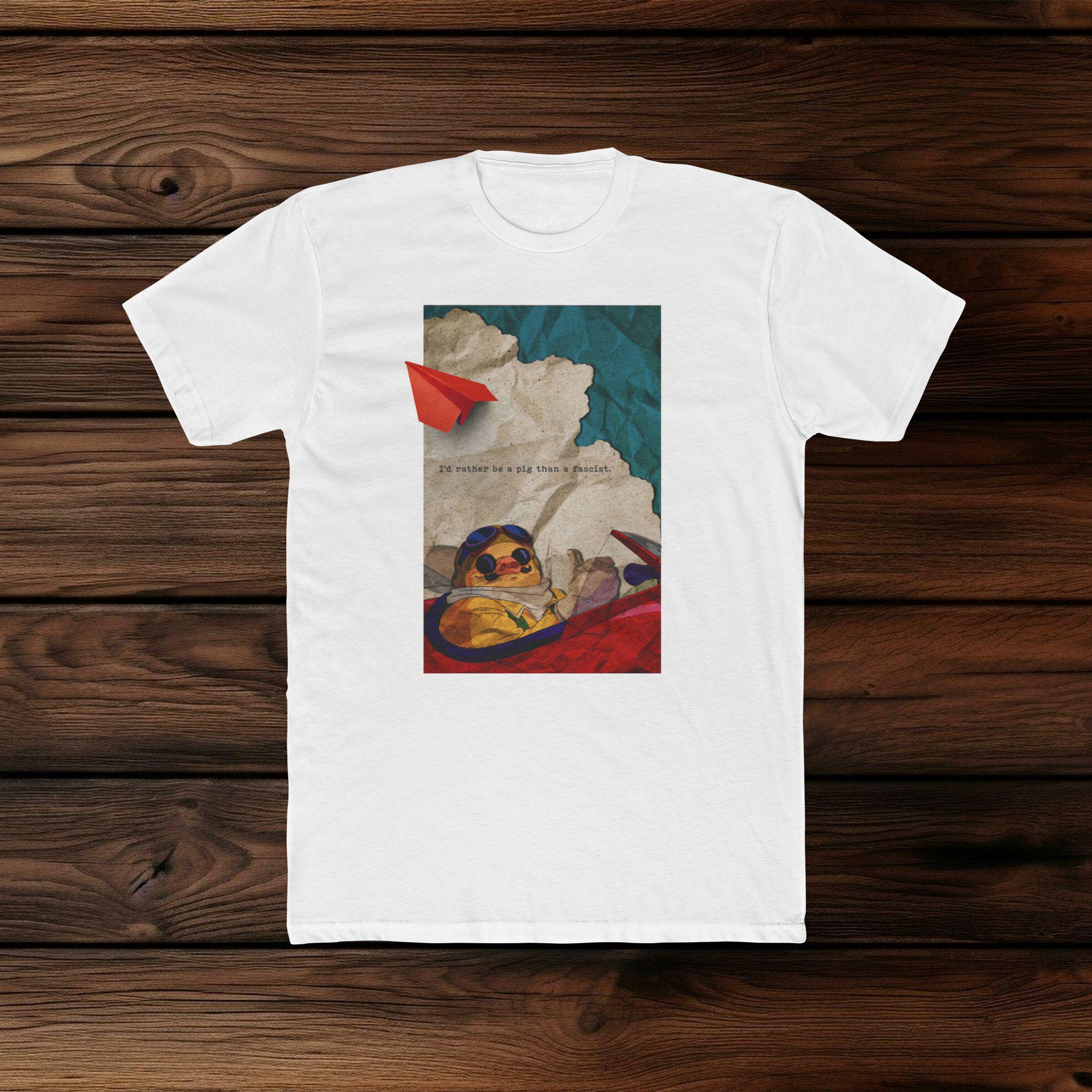 Porco rosso shirt - Etsy 日本