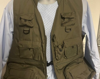Afghan waistcoat - vest - waskat palangi- afghani vest -outdoor vest