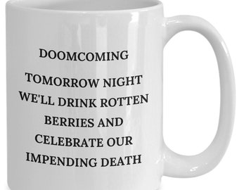 Yellow Jackets Coffee Mug, Doomcoming, TV Quote Coffee Mug, Shauna, Lottie, Misty, Natalie, Taissa
