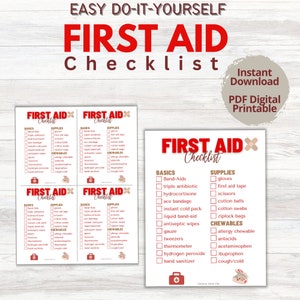 Diy First Aid Kit 