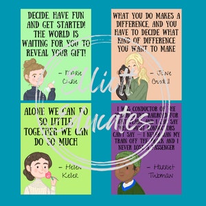 Women&#39;s History Month Posters, Women&#39;s History Month, Classroom prints, Teacher prints, Famous Women