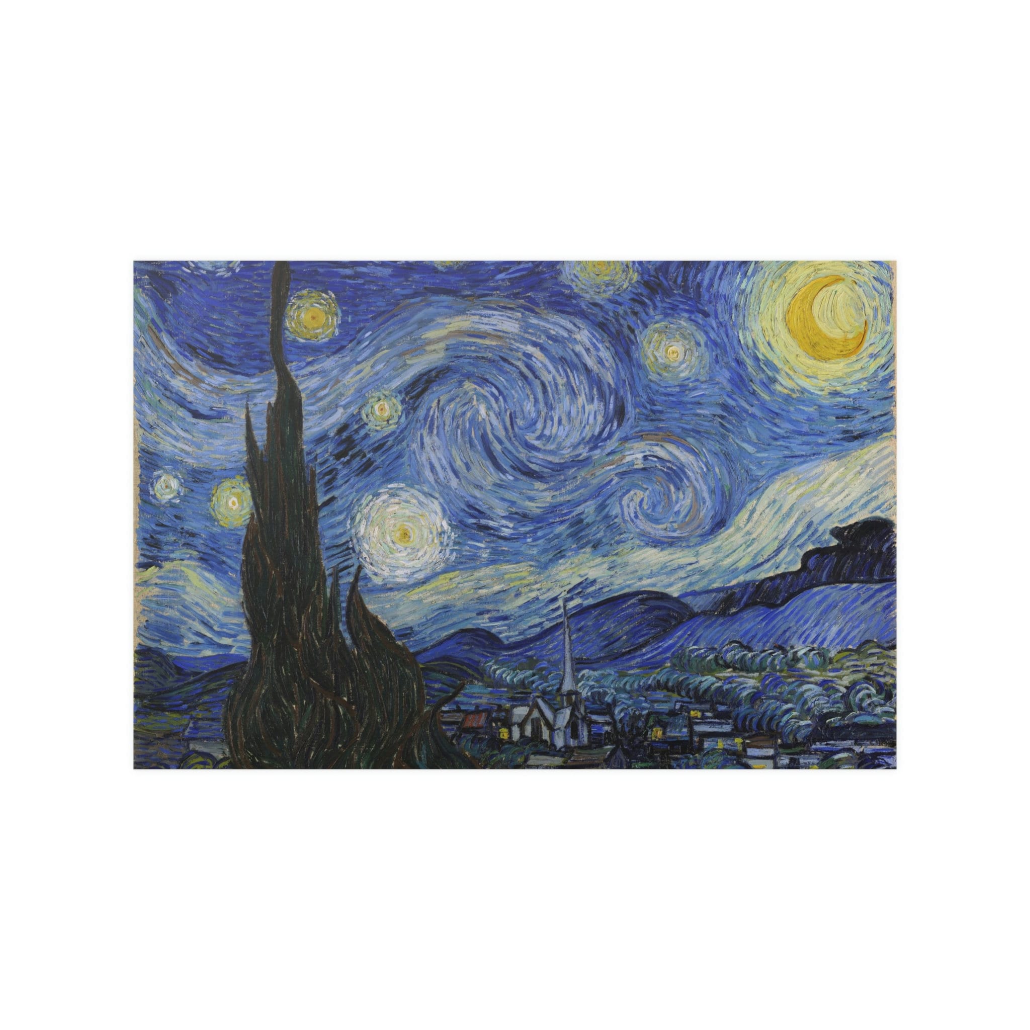 フィンセント・ファン・ゴッホ『星月夜』1889年｜ファインアート