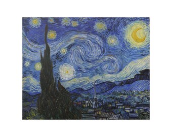 フィンセント・ファン・ゴッホ『星月夜』1889年｜ファインアート