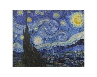 立体複製名画 「星月夜」フィンセント・ファン・ゴッホ フィンセント・ファン・ゴッホ『星月夜』1889年｜ファインアート