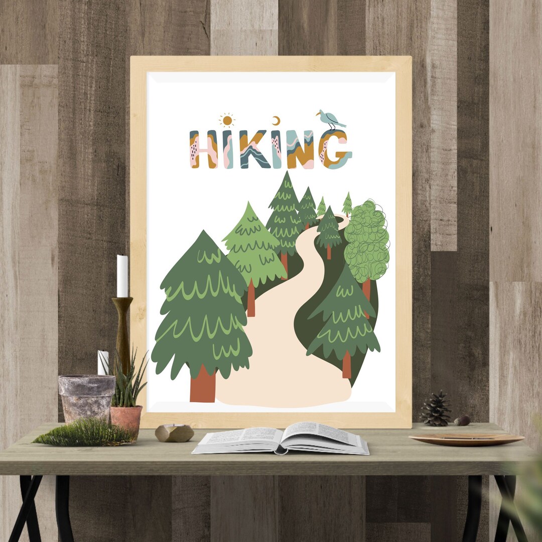 Image showcasing Outdoor Digital Wall Art, Hiking Wall Decor, Pictures of the Outdoors ...