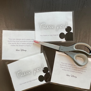 WDW Cast Member Appreciation Card