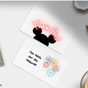 Cast Member Thank You Card DOWNLOAD