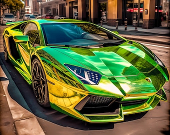 The Key Lime Lamborghini