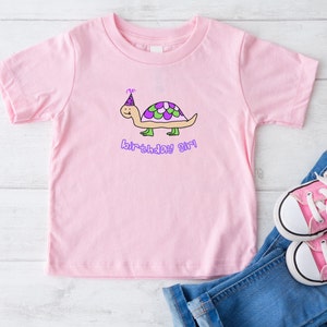 Birthday Girl Baby Short Sleeve T-Shirt 3-6Mo, 6-12Mo, 12-18Mo, 18-24Mo