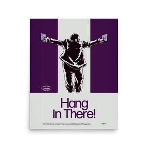 Hang in There Poster From Severance - Etsy