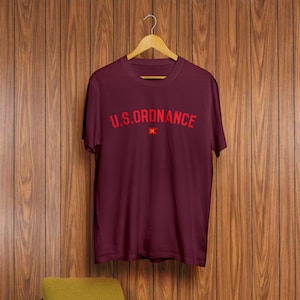 Amerikaanse ordnance | | van het Amerikaanse leger Unisex T-shirt met korte mouwen