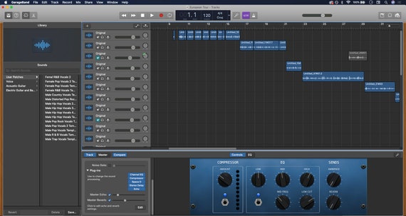 Mixing sale vocals garageband