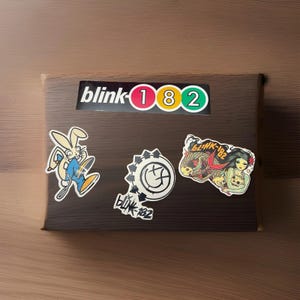blink 182 sticker 4-pack