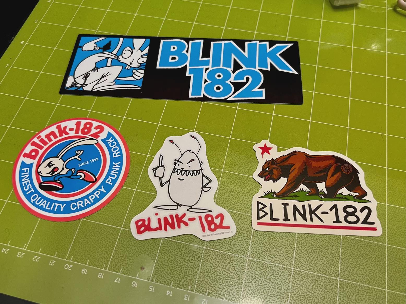 Vintage Blink 182 Poster - Etsy