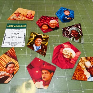 Living with the Land Epcot Reproduction Stickers - Set of all 9 and 1 fastpass