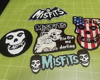 The Misfits - Set of 5 Stickers