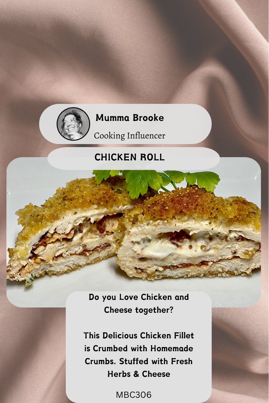 CHICKEN ROLL Recipe. Homemade Recipes Cooked on a Budget. Etsy