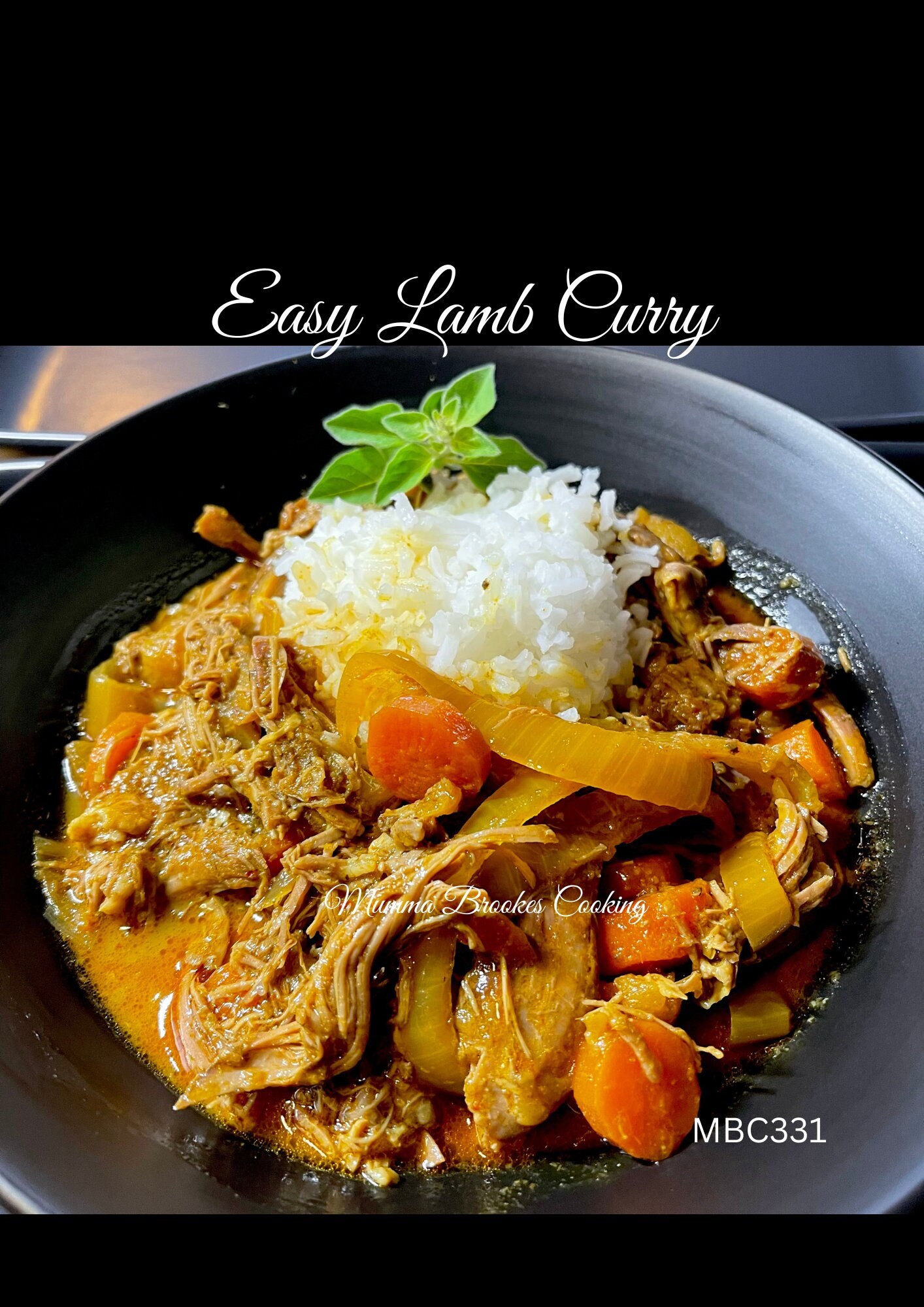 EASY LAMB CURRY Recipe. This Delicious Homemade Recipe Consists of Lamb