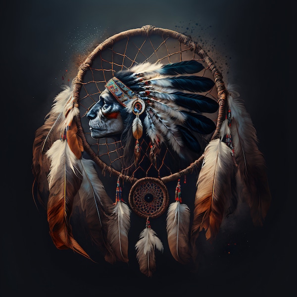 Apache Ai Art - Etsy