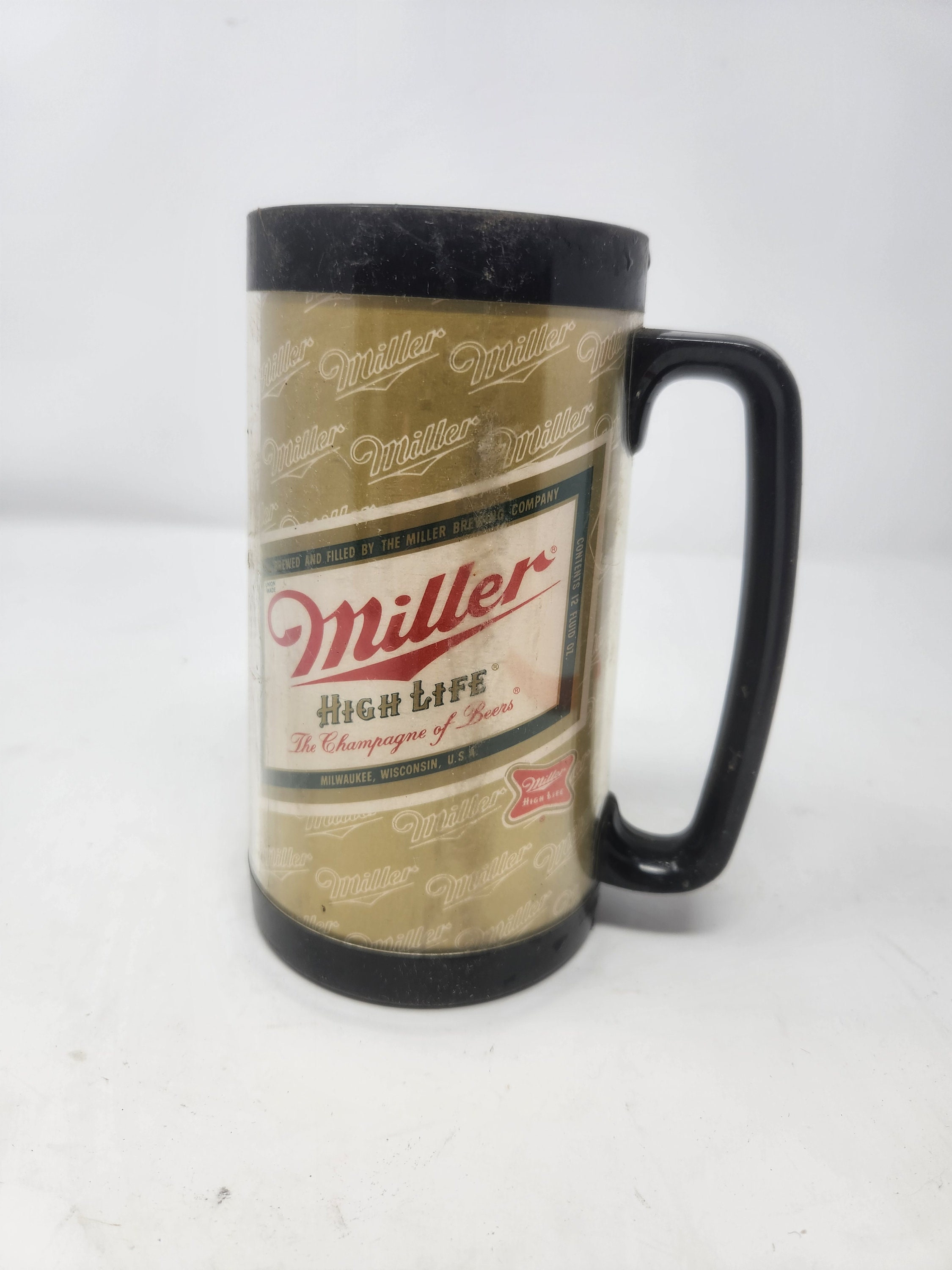 Thermo-Serv, Dining, Vintage Thermoserv Old Milwaukee Beer Mug Plastic  Chiller Cup Made In Usa