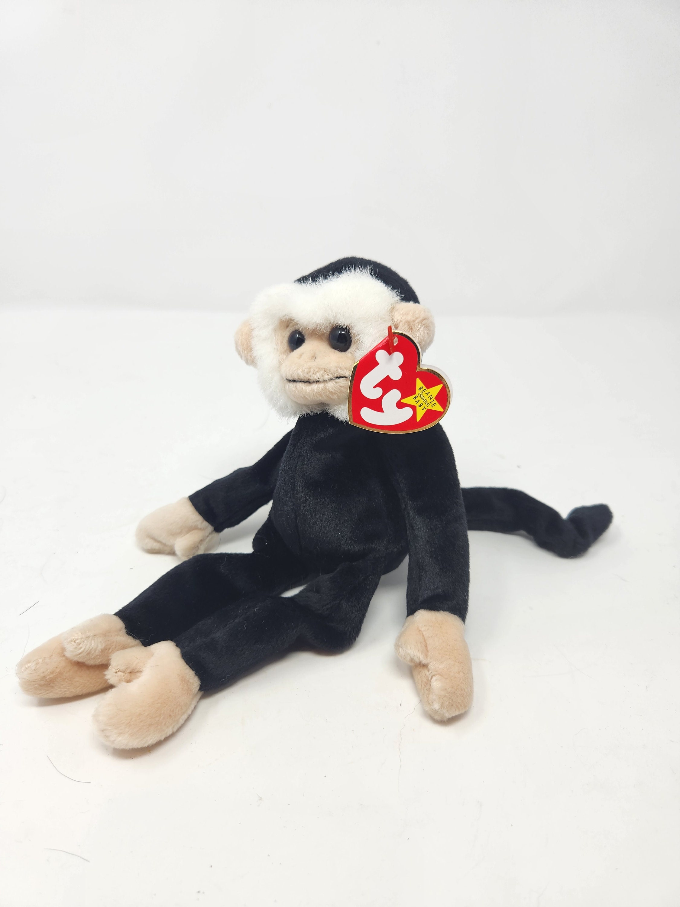 Beanie Babies: Bananas the Orangutan and Mooch the Monkey - Etsy